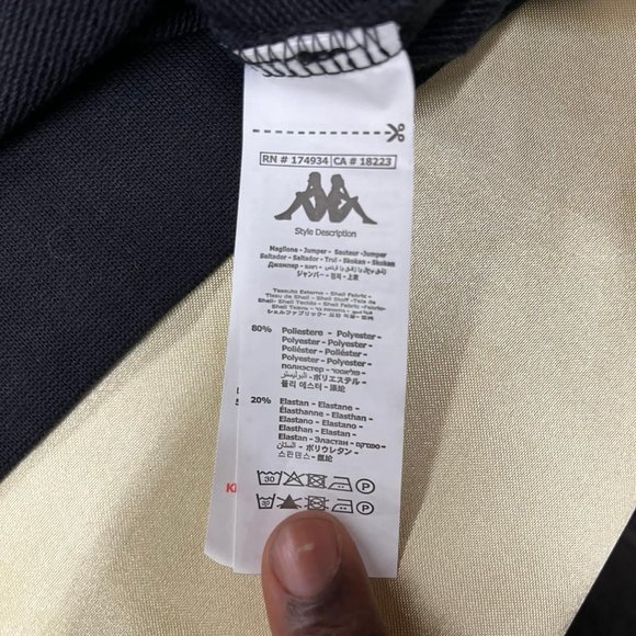 NWOT Kappa 1pc Hoodie - Picture 4 of 5